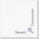 Corner Text with Inspirational Cross Deville Napkins Image 2 of 4